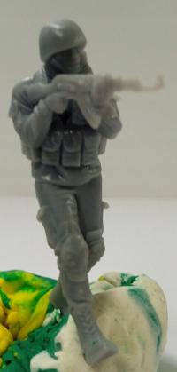 współczesny ukraiński żołnierz 2 skala 1/48