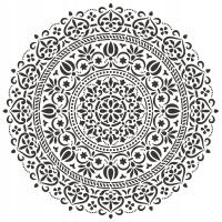 Szablon malarski Mandala 01 85 cm średnicy