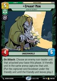 Karta Ephant Mon, Head of Security SWU SHD #088