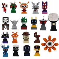 Sprunki Incredibox Pudełko rytmiczne poczerniała zabawka z klocków potwora