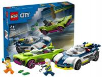 LEGO CITY 60415 POŚCIG RADIOWOZU ZA MUSCLE CAREM zestaw klocków +6 lat