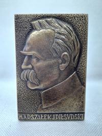 Marszałek Józef Piłsudski Płaskorzeźba Plakieta