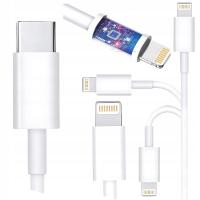 Kabel AKCESIK USB typ C - Apple Lightning 1,5 m biały