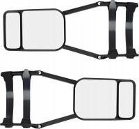 Uniwersalne Lusterka Dodatkowe Holownicze do Przyczepy Regulowane 2szt