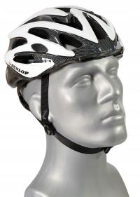 Dunlop Kask rowerowy MTB regulowany, lekki, wentylowany 58-61cm szary