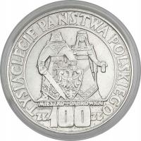 14.hf.PRL, 100 ZŁOTYCH 1966 MIESZKO i DĄBRÓWKA
