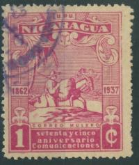 Nicaragua 1 cts. - UPU 1862 - 1937