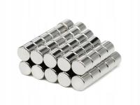Неодимовый магнит сильный цилиндрический 4x4 100 шт