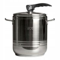 Скороварка PROFI стальная кастрюля под давлением 9 л