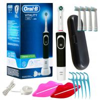 Szczoteczka Oral-B Vitality D100 Black ZESTAW