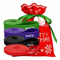 НАБОР ИЗ 4 РЕЗИНОК СОПРОТИВЛЕНИЯ ДЛЯ ТРЕНИРОВКИ ПОДТЯГИВАНИЯ ЭСПАНДЕРЫ ДЛЯ РАСТЯЖКИ