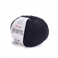 Włóczka YarnArt Jeans 50g 160m 53 czarny