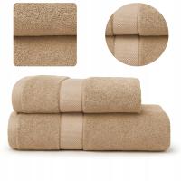 Ręcznik kąpielowy komplet 70x140 +50x100cm 15KOLORÓW bawełna 500g gruby spa
