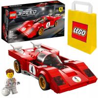 LEGO Speed Champions 76906 1970 Ferrari 512 M + TORBA LEGO DUŻA