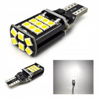 W16W LED żarówka 12-24V CANBUS 1200lm Biała mocna