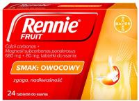 Rennie Fruit лекарство от изжоги гиперкислота 24 таб.