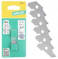 Ostrza do fazownika 5892000 4151000 Wolfcraft 6szt