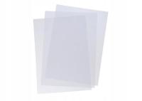 OKŁADKI DO BINDOWANIA PRZEZROCZYSTE - PRZÓD - FOLIA - A4 - 50 sztuk