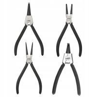 NEO TOOLS 4 x szczypce do pierścieni segera zestaw - zagięte wygięte proste