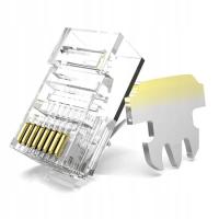 50x WTYK RJ45 8P8C WTYCZKI INTERNETOWE UTP CAT 6