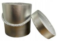 FLOWERBOX pudełko na KWIATY PREZENTY ozdobne Róż Różowy flower box 12cm