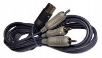 Kabel/przewód HQ do Commodore C64 1.5m Cinch Video