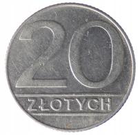 20 zł złotych nominał 1990 piękna z obiegu