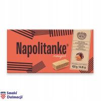 Wafle z orzechem laskowym Napolitanka 420g Kras