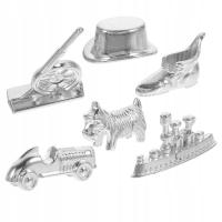 1 ZESTAW ELEMENTÓW DO GRY ZE STOPU ALUMINIUM ZAMIENNE METALOWE ELEMENTY DO GRY CZĘŚCI DO GA