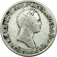 Królestwo Polskie, 1 złoty polski 1827 IB, Mikołaj I, st. 3+