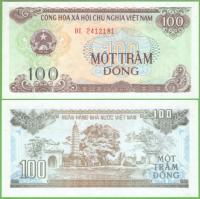 WIETNAM 100 DONG 1991 P-105 UNC
