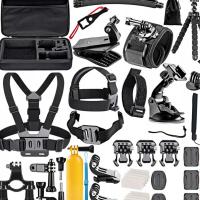 Akcesoria 50w1 do GoPro Hero (wszystkie modele) – szelki, walizka Braders