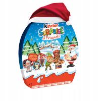 Kinder адвент календарь микс конфеты большой 370 г Санта Клаус Рождество