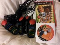 Buzz! а. buzzers 2 игры-Playstation 2 PS2 PS3