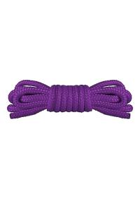 Фиолетовая веревка для БДСМ-ой! Japanese Mini Rope Purple 1,5 m