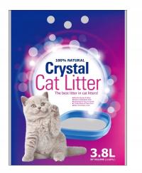 Силиконовый наполнитель для кошачьего туалета 3.8 L без запаха