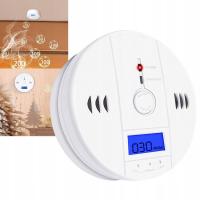 CZUJNIK CZADU GAZU CO TLENKU WĘGLA CERTYFIKOWANY BEZPRZEWODOWY ALARM