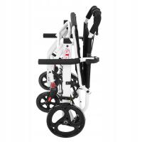 Wózek inwalidzki ANTAR ultralekki, aluminiowy, składany, wózek transportowy