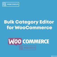 Wtyczka Bulk Category Editor for WooCommerce