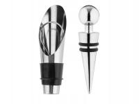 DOZOWNIK NALEWAK DO ALKOHOLU zestaw do wina korek i nalewak szczelny