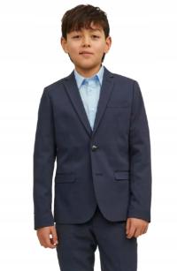 JACK&JONES DZIECIĘCA MARYNARKA GRANATOWA ELEGANCKA 152 JSG