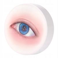 3Pcs Lash Sponges for Practice Accessories Eyelash Tools Eye Shaped blue