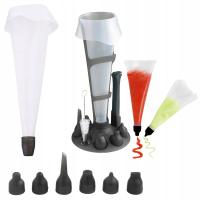 RĘKAW Worek CUKIERNICZY Silikonowy 2szt Tylki Mastrad Elastyczny na PREZENT