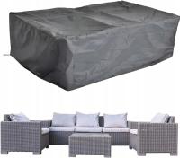 POKROWIEC NA NAROŻNIK MEBLE OGRODOWE Wodoodporny na Sofę Szary 480*150*120