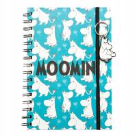 NOTATNIK MUMINKI NOTES MUMINKI ZESZYT MUMINKI ORYGINAŁ + BRELOK MUMINEK