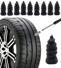 10x WKRĘT WULKANIZACYJNY ZESTAW NAPRAWCZY KÓŁ OPON KOŁKI DO NAPRAWY 3MM