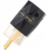 Wtyk zasilający AC męskie Viborg VE503G 90 mm