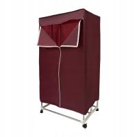 Składana Suszarka do Ubrań z Pilotem 1200-1500W, Timer 0-240min, 70*50*150CM