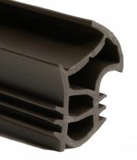 USZCZELKA OŚCIEŻNICY DRZWI METALOWYCH OŚCIEŻNICA PRÓG BRĄZ RUST. 6 MB