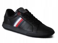 BUTY Tommy Hilfiger Essential Leather Cupsole Black (FM0FM04921)